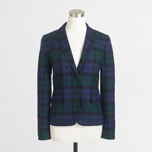 J. Crew Plaid Blazer